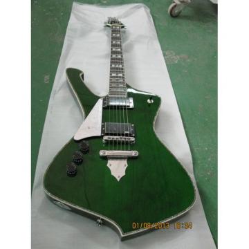 Custom Shop Left Iceman Ibanez Green Electric Guitar