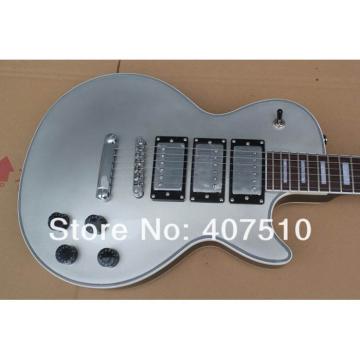 Custom Shop Gray Silver Burst 3 Pickups OEM Electric Guitar