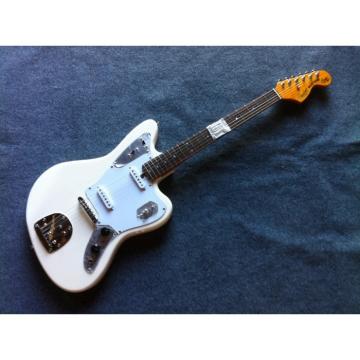 Custom Shop Fender 6 Strings Mustang White Electric Guitar