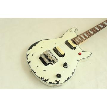 Custom Shop EVH Peavey Electric Guitar Relic Vintage White