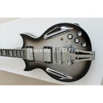Custom Shop ES 335 Bigbys Silver Burst LED Jazz Electric Guitar