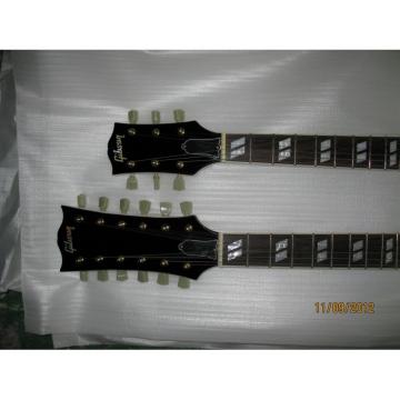 Custom Shop EDS 1275 SG Double Neck Natural Electric Guitar