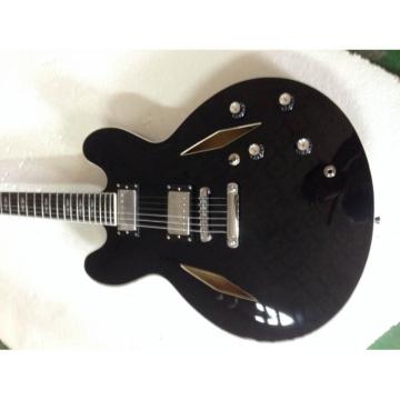 Custom Shop Dave Grohl DG 335 Pelham Black Electric Guitar