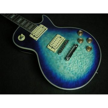 Custom Shop Blue Quilt Maple Top Standard Electric Guitar