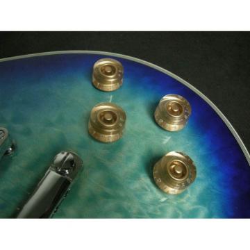 Custom Shop Blue Quilt Maple Top Standard Electric Guitar
