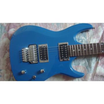 Custom Shop Blue Ibanez Jem 7 Electric Guitar