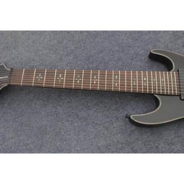 Custom Shop Black Schecter J l7 Black Electric Guitar Neck Through Body