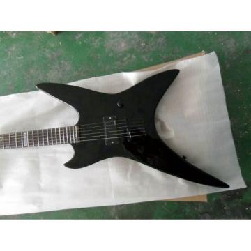 Custom Shop Black Flying V Bat ESP Electric Guitar