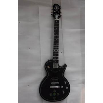 Custom Shop Black Real Abalone Electric Guitar