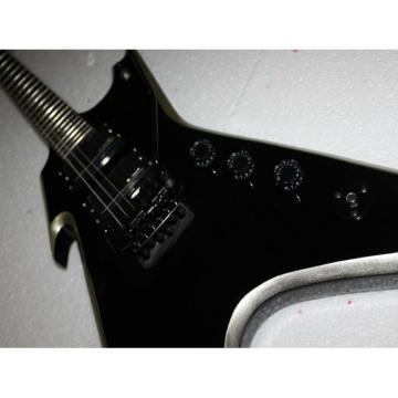 Custom Shop Black Dean Strange Electric Guitar