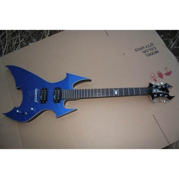 Custom Shop Avenge Blue BC Rich Electric Guitar