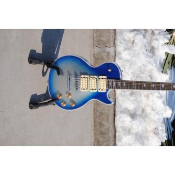 Custom Shop Ace Frehley Robot Blue LP Electric Guitar