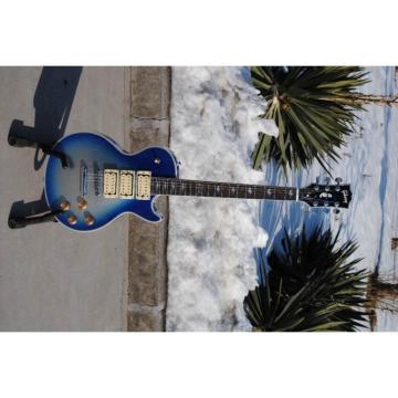 Custom Shop Ace Frehley Robot Blue LP Electric Guitar