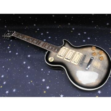 Custom Shop Ace Frehley Silver Burst LP Maple Top Electric Guitar