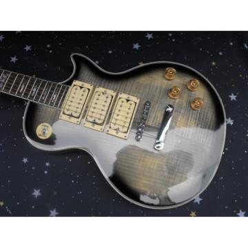 Custom Shop Ace Frehley Silver Burst LP Maple Top Electric Guitar