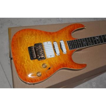 Custom Shop 3 Pickups Orange Pensa Floyd Rose Electric Guitar