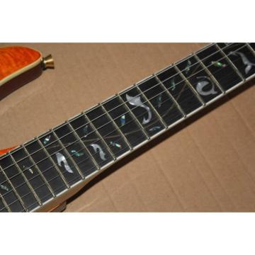 Custom Shop 3 Pickups Orange Pensa Floyd Rose Electric Guitar
