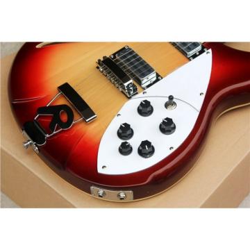 Custom Shop 360 2 Pickups Red Electric Guitar