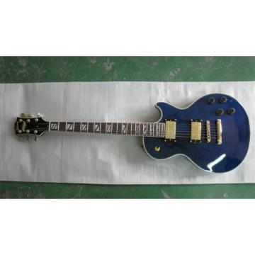 Custom Shop 2014 LP Supreme Jet Blue Electric Guitar
