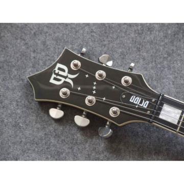 Custom Series TTGC Spalted Maple Top Cream Binding Electric Guitar