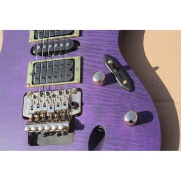 Custom Purple Ibanez Egen Herman Li Model Electric Guitar