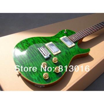 Custom PRS Santana Green Electric Guitar