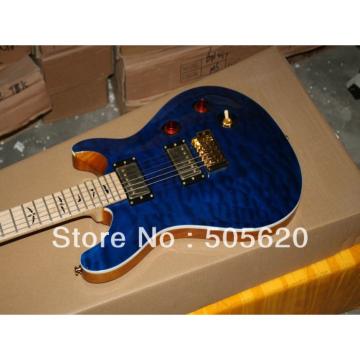 Custom PRS Santana Blue Wave Electric Guitar