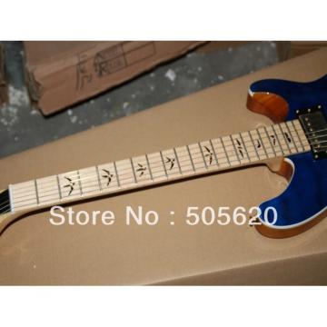 Custom PRS Santana Blue Wave Electric Guitar