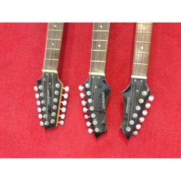Custom PRS Triple Neck Electric Guitar Metallic Blue