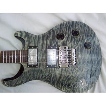 Custom Quilted Gray MapleTop PRS Electric Guitar