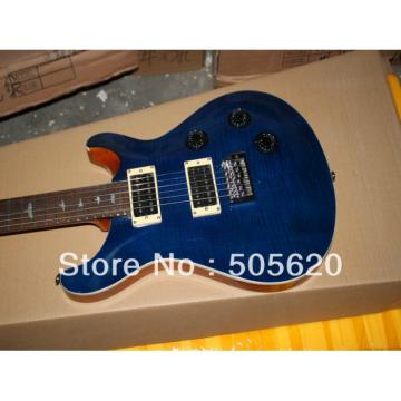 Custom PRS 22 Frets Blue Wave Electric Guitar
