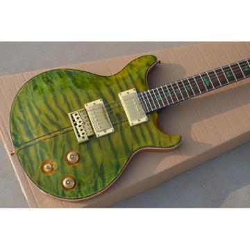 Custom Private Stock PRS Green Flame Maple Top Electric Guitar