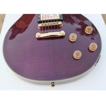 Custom LP Supreme Ebony Fingerboard Wine Red Electric Guitar