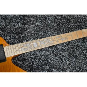 Custom Ken Lawrence James Hetfield Sunburst Electric Guitar Maple Fretboard