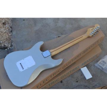 Custom Gray Fender Stratocaster Electric Guitar