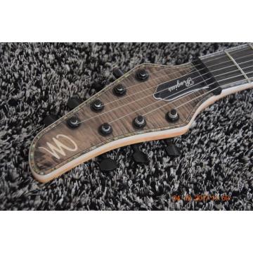 Custom Built Mayones Regius 7 String Electric Guitar Gray Tiger Maple Top