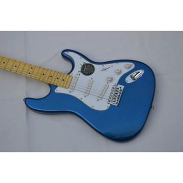 Custom American Fender Strat Metallic Blue Electric Guitar