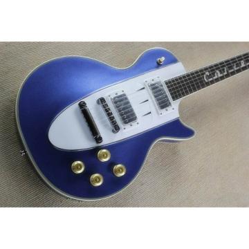 Corvette Custom Shop Metallic Blue Electric 6 String Guitar