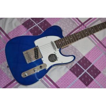 Custom Fender American Standard Telecaster Blue Electric Guitar
