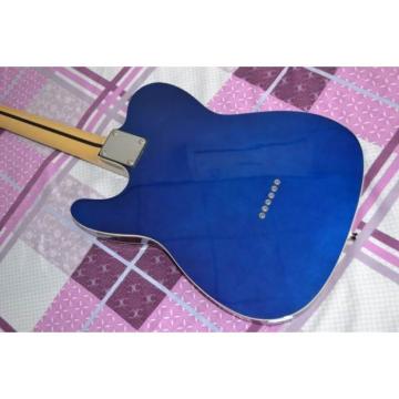 Custom Fender American Standard Telecaster Blue Electric Guitar