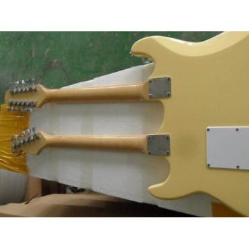 Custom Built Fender Stratocaster Vintage Double Neck Guitar