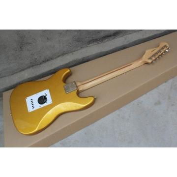 Custom Shop Gold Fender Stratocaster Guitar
