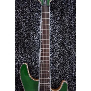 Custom Built Regius 7 String Maple Top Green Mayones Guitar Japan Parts