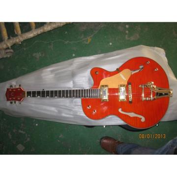 Custom Shop Gretsch Orange Falcon Electric Guitar