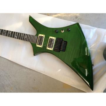 Custom Shop Jackson KE2 Flame Maple Top Green Electric Guitar