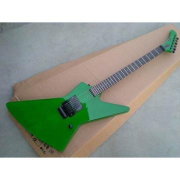Custom Shop Korina ESP James Hetfield Green Explorer Guitar