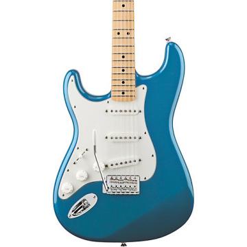 Fender Standard Stratocaster Left Handed  Electric Guitar Lake Placid Blue Gloss Maple Fretboard