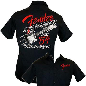 Fender 1954 Strat Work Shirt Navy Small
