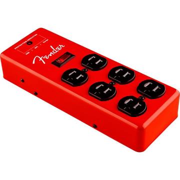 Fender Surge Protector w/ 6 AC Outlets 10 ft. Cord