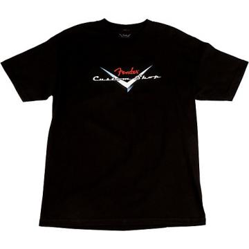 Fender Custom Shop Original Logo T-Shirt Black XX-Large